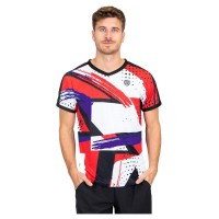 T-shirt Bidi Badu Good Vibes Tee Black Red White PADELPOINT T-shirt Bidi Badu Good Vibes Tee Black Red White