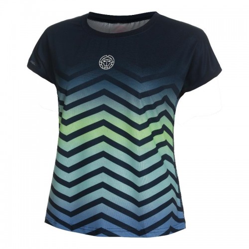 Bidi Badu Grafic Illumination Dark Blue Mix Women''s T-Shirt