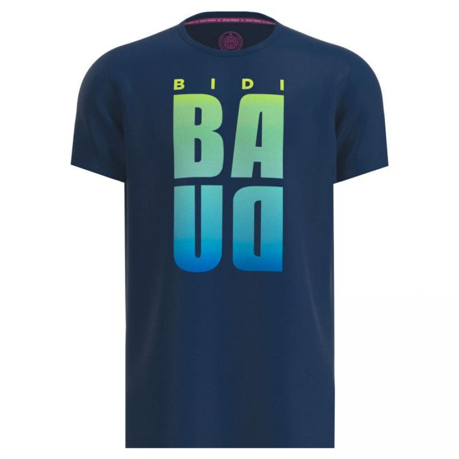 Bidi Badu Grafic Illumination Chill Dark Blue T-Shirt