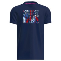 Camiseta Bidi Badu New York Chill Azul Escuro Vermelho  Oferta + Barato