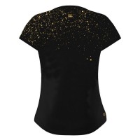 Bidi Badu Paris Capsleeve Black Gold Camiseta Feminina  Oferta + Barato