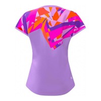Camiseta Feminina Bidi Badu Spike Capsleeve Roxo Rosa  Oferta + Barato