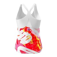 Bidi Badu Suspender T-Shirt Wild Arts White Mix Mulheres  Oferta + Barato
