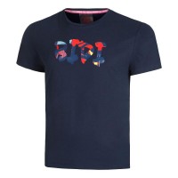 Camiseta Bidi Badu Wild Arts Chill Azul Oscuro Rojo Mix  Oferta + Barato