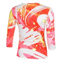 Camiseta Bidi Badu Wild Arts V-Neck Blanco Mix Mujer  Offer + Cheap