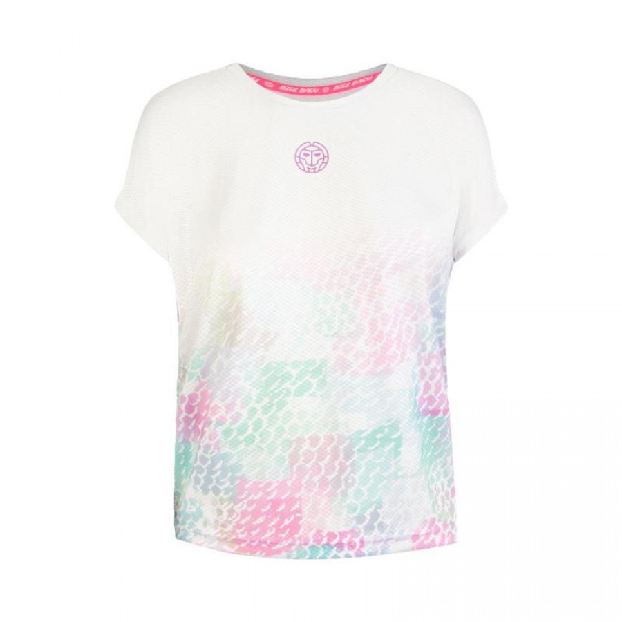 T-shirt Bidi Badu Yaa White Pink Junior PADELPOINT T-shirt Bidi Badu Yaa White Pink Junior