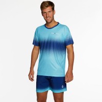 Camiseta Black Crown Alaska Azul PADELPOINT Camiseta Black Crown Alaska Azul