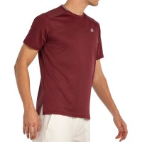 Camiseta Bullpadel Acrux Vinho Borgonha