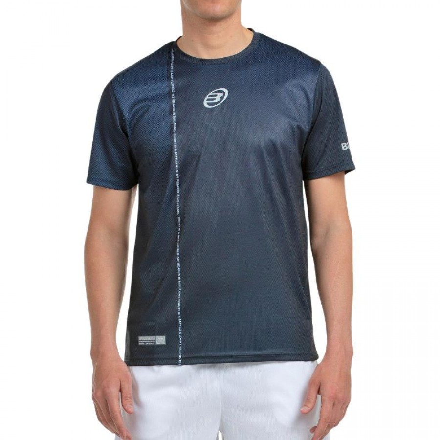 Camiseta Bullpadel Baten Azul Marinho  Oferta + Barato