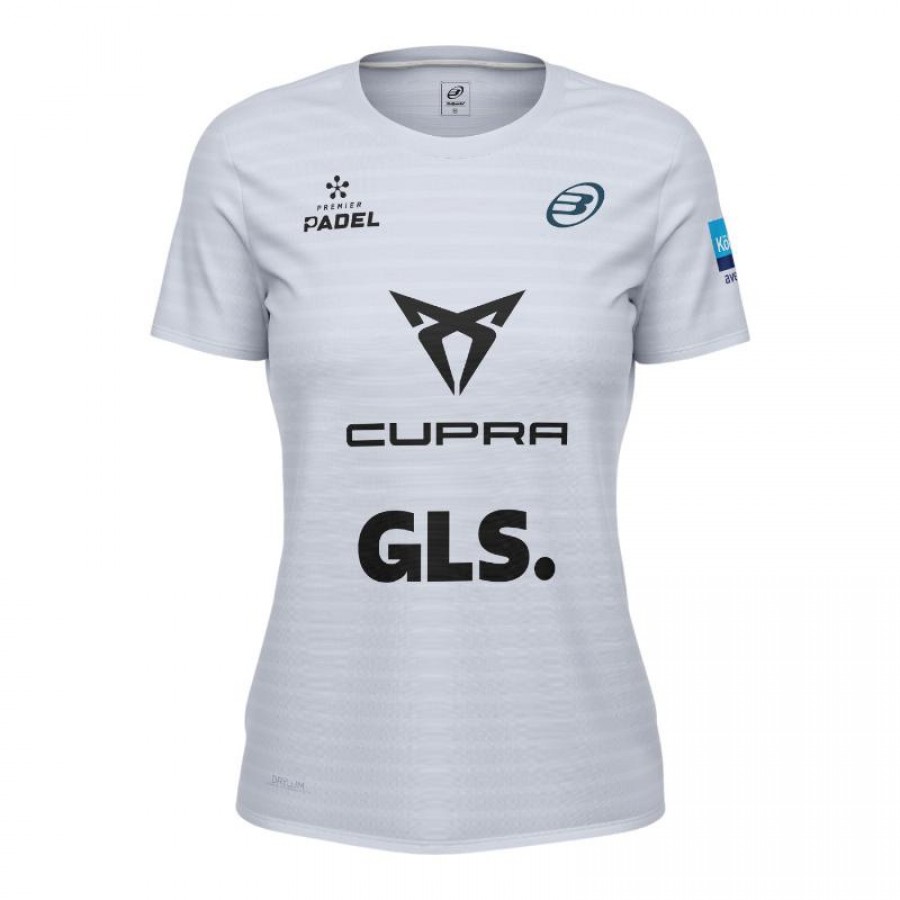 Bullpadel Bea Gonzalez Premier Padel Oimbra Teal Gray T-shirt