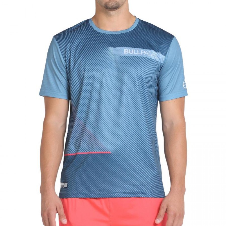 Bullpadel Carino Shadow Blue T-Shirt  Offer + Cheap