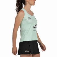 Bullpadel Claudia Fernandez Premier Padel Adies Water Green T-Shirt  Offer + Cheap