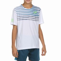 Bullpadel Cumbal White Junior T-Shirt PADELPOINT Bullpadel Cumbal White Junior T-Shirt