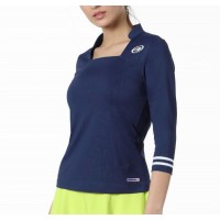 Camiseta Bullpadel Ecinda Azul Noche - Barata Oferta Outlet