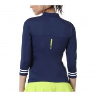 Camiseta Bullpadel Ecinda Azul Noche - Barata Oferta Outlet
