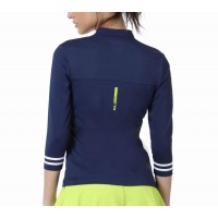 Camiseta Bullpadel Ecinda Azul Noche - Barata Oferta Outlet