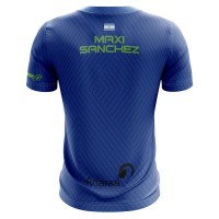 Bullpadel Maxi Sanchez WPT Tanos Blue Royal Junior T-shirt 2019 PADELPOINT Bullpadel Maxi Sanchez WPT Tanos Blue Royal Junior T-shirt 2019