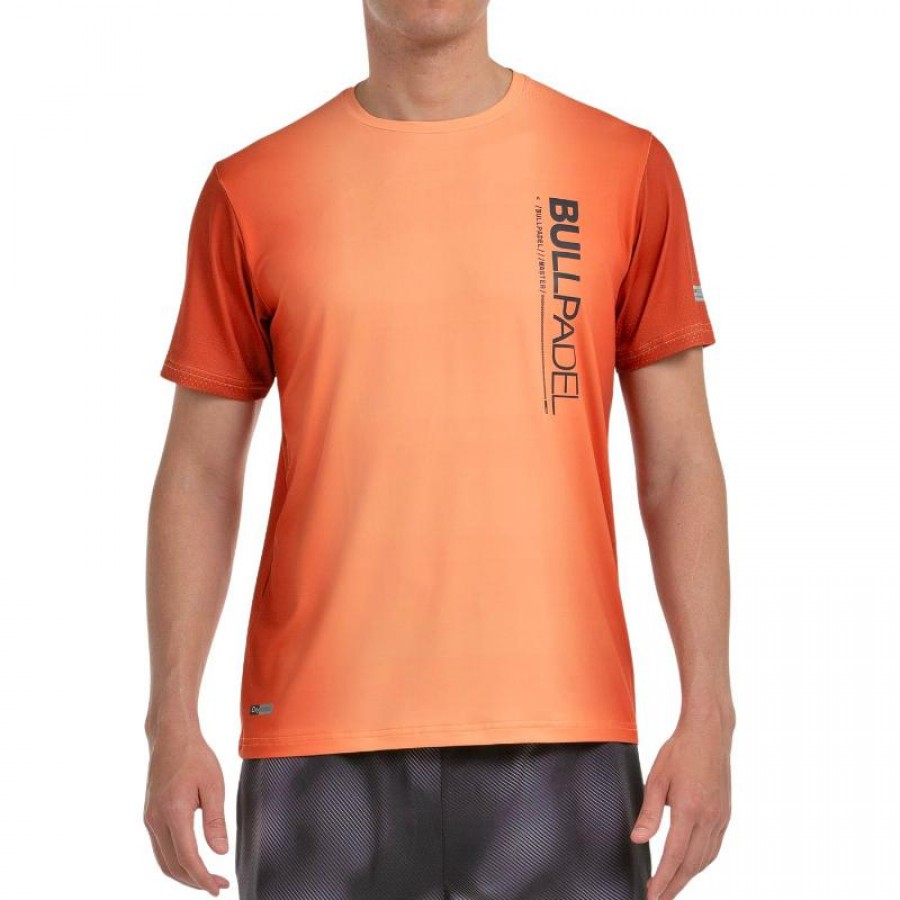 Camiseta Bullpadel Muros Papaya  Oferta + Barato