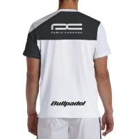 Camiseta Bullpadel Pablo Cardona 26V Blanco