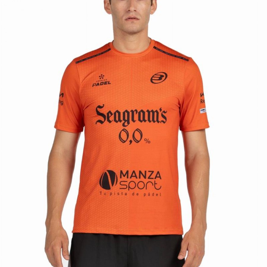 Bullpadel Paquito Navarro Premier Padel Mesia Clay T-shirt  Offer + Cheap