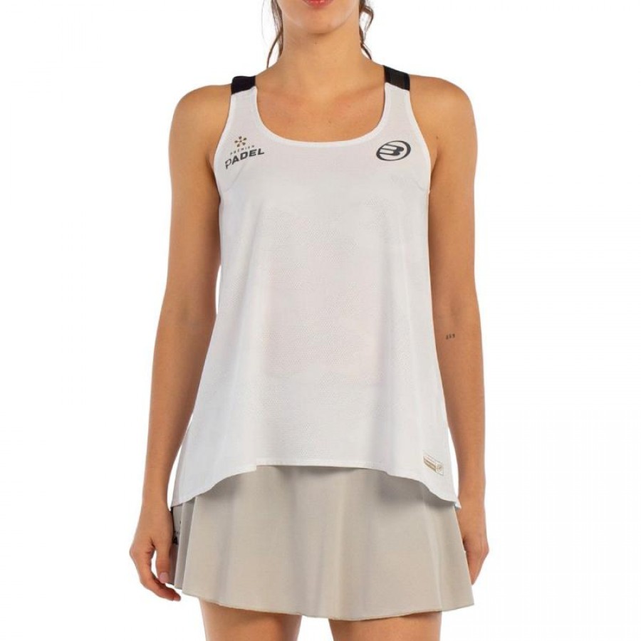 Camiseta Bullpadel Premier Padel Agore Blanco  Oferta + Barato