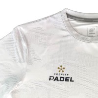 Camiseta Bullpadel Premier Padel Bizme Blanco  Oferta + Barato