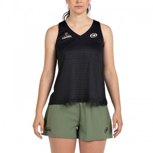 Bullpadel Premier Padel Piura Black T-Shirt