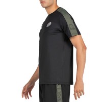 Camiseta Bullpadel Premier Padel Pocate Negro