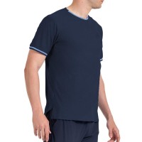 Camiseta azul marinho Bullpadel Prior