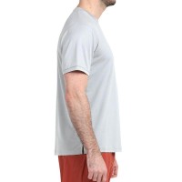 Camiseta Bullpadel Useme Gris Perla Bicolor  Oferta + Barato