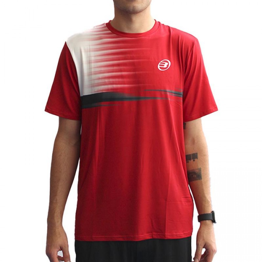 Camiseta Bullpadel Winner II Cherry  Oferta + Barato
