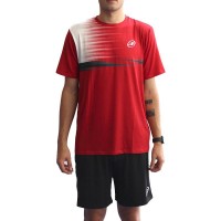 Camiseta Bullpadel Winner II Cherry  Oferta + Barato