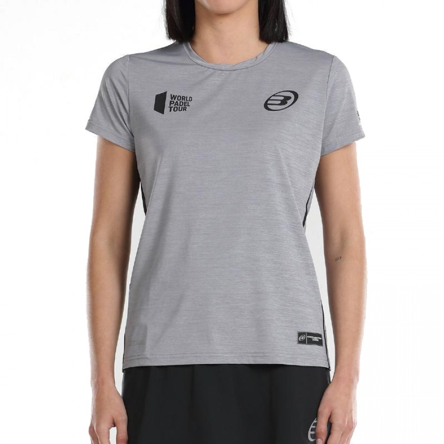 T-shirt Bullpadel WPT Flame Gray Medium Vigore PADELPOINT T-shirt Bullpadel WPT Flame Gray Medium Vigore