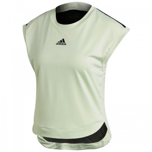 T-Shirt with Top Adidas New York Green Black