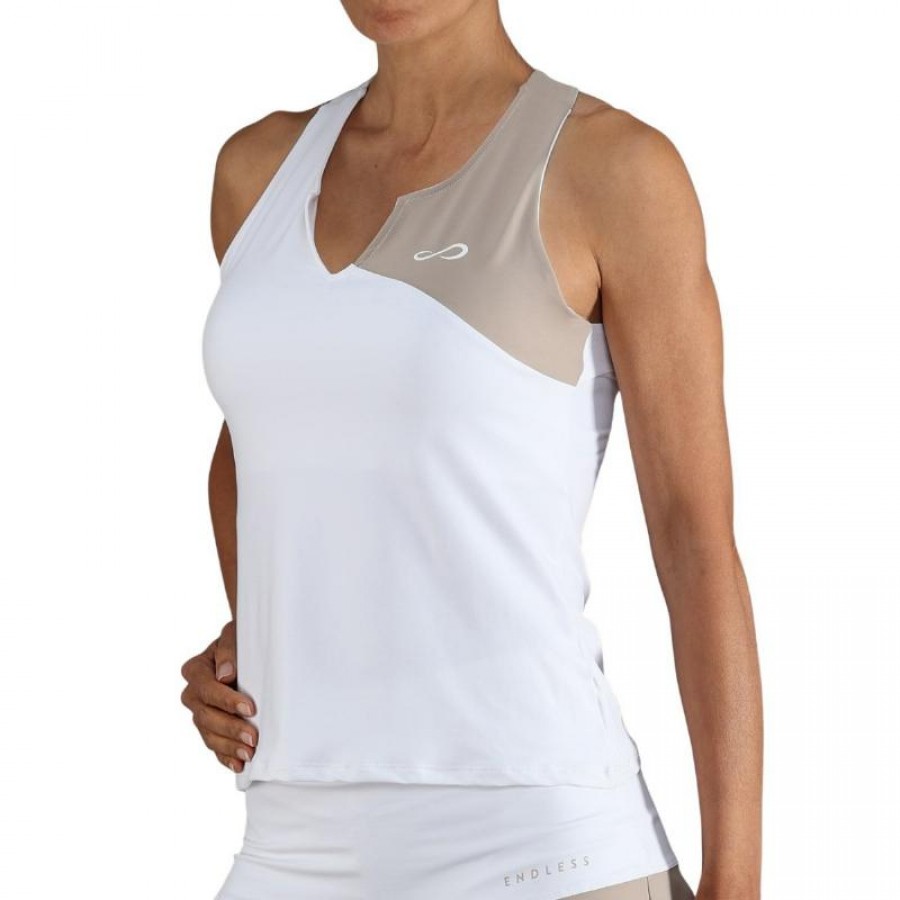 Endless Bliss White Delave T-Shirt