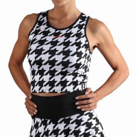 Endless Chill Black Houndstooth T-Shirt  Offer + Cheap