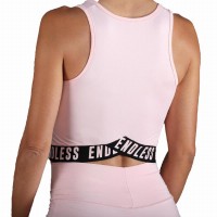 Camiseta Endless Chill Rosa Cristal  Oferta + Barato