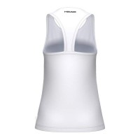T-shirt femme Blanc Bleu Head Agility