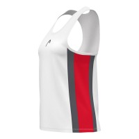 Camiseta Head Club 25 Branca Vermelha Júnior  Oferta + Barato