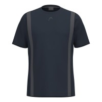 Camiseta Head Club 25 Tech Azul Marinho  Oferta + Barato
