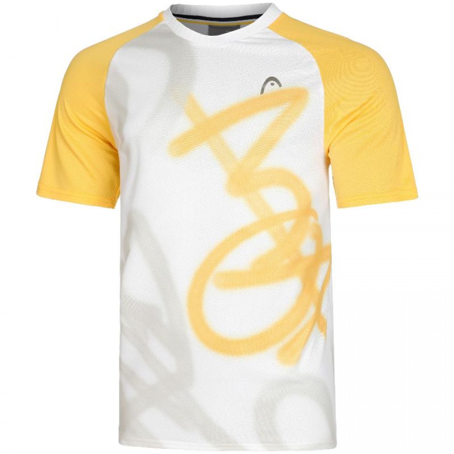 Camiseta Head Performance New York Blanco Banana  Offer + Cheap