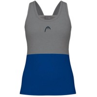 Head Play Tech T-Shirt Bleu Royal Blanc Femme  Offre - Pas cher