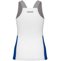 Head Play Tech T-Shirt Bleu Royal Blanc Femme  Offre - Pas cher