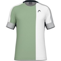 Head Play Tech T-Shirt Branco Verde  Oferta + Barato