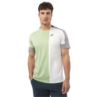 Head Play Tech T-Shirt Branco Verde  Oferta + Barato