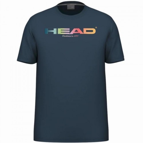 Head Rainbow Navy Blue T-Shirt