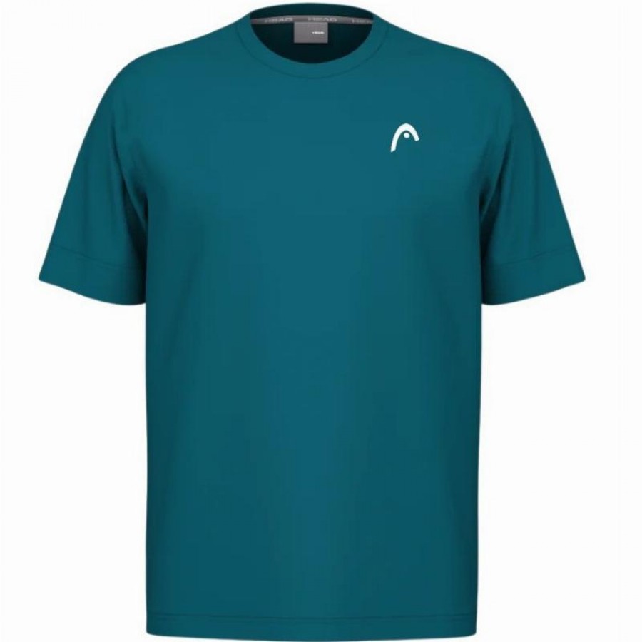 Camiseta Head Slice II Azul Teal  Oferta + Barato