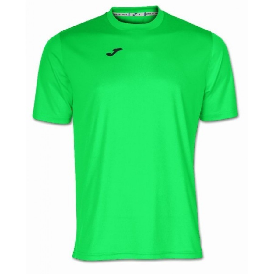 Joma Combi T-Shirt Vert Fluor  Offre - Pas cher