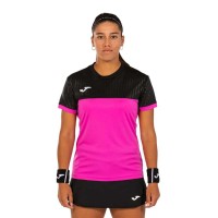 Joma Montreal Pink Black Women''s T-Shirt  Offer + Cheap