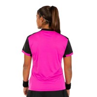 Joma Montreal Pink Black Women''s T-Shirt  Offer + Cheap